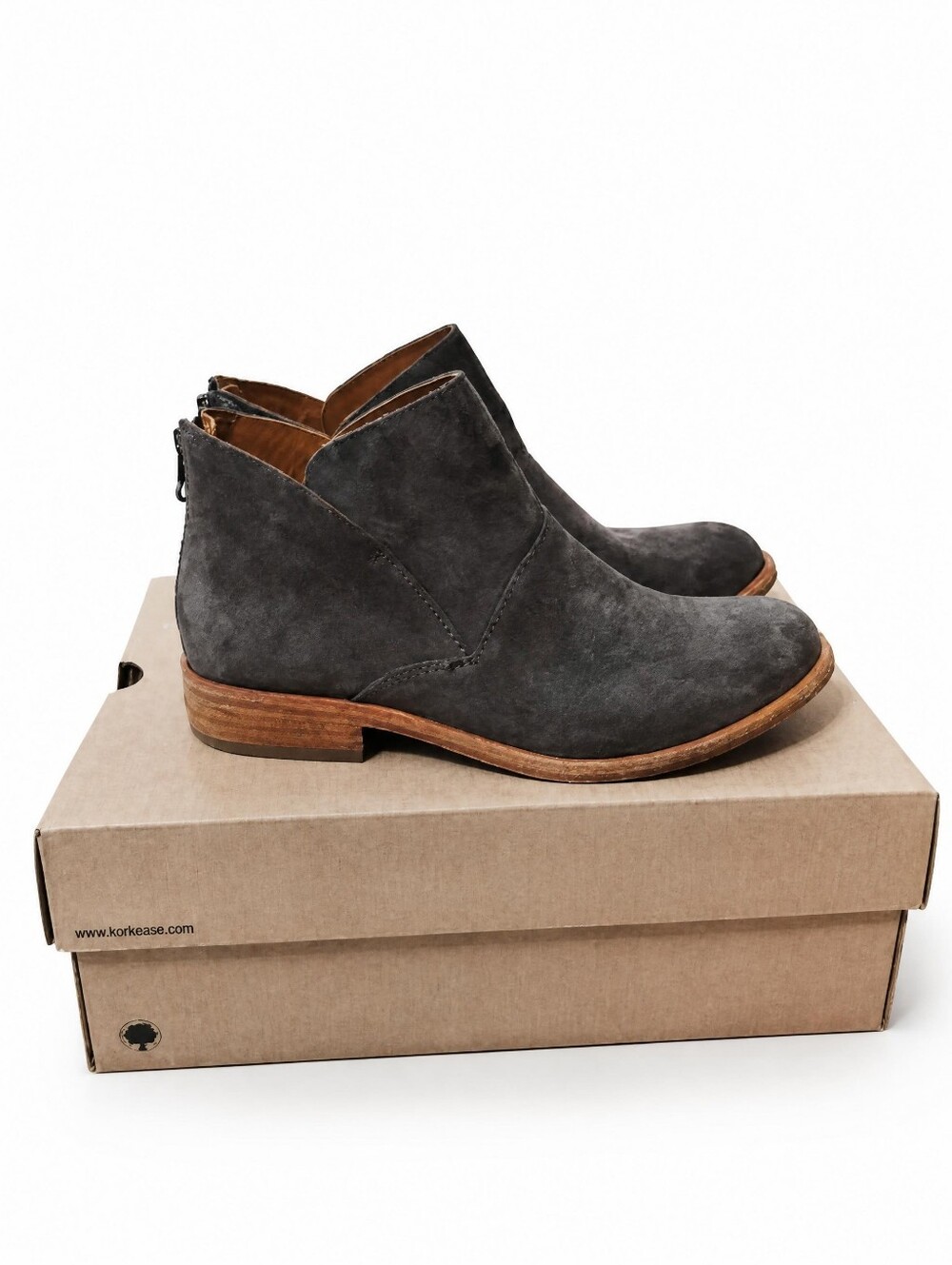 Kork Ease Leather Ankle Boots Women's Size 6